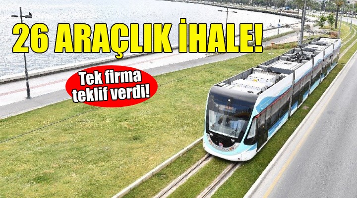 Büyükşehir'den 26 araçlık tramvay ihalesi!