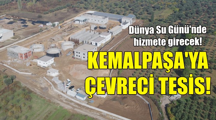 Büyükşehir'den Kemalpaşa'ya çevreci tesis!