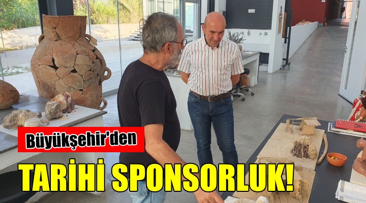 Büyükşehir'den 'Tarihi' sponsorluk!