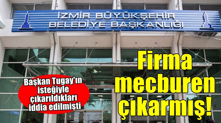 Büyükşehir'den o iddialarla ilgili açıklama... ''Firma mecburen işten çıkarma sürecini başlattı