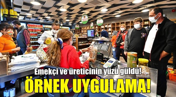 Büyükşehir'den örnek uygulama!