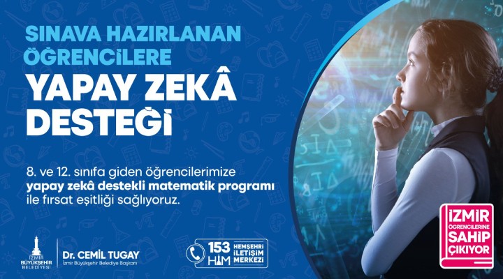 Büyükşehir'den yapay zeka destekli matematik dersleri!