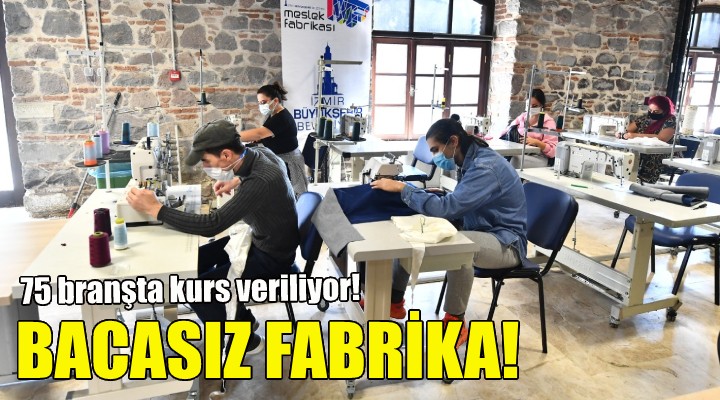 Büyükşehir'in bacasız fabrikası!