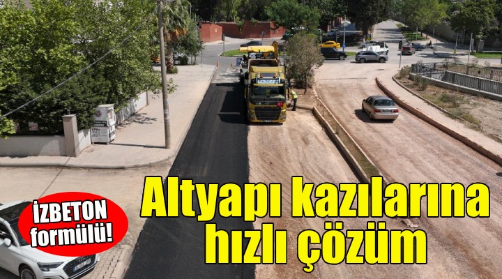 Büyükşehir’den altyapı kazılarına hızlı çözüm