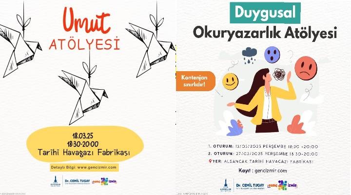 Büyükşehir'den gençlere ücretsiz iki atölye daha