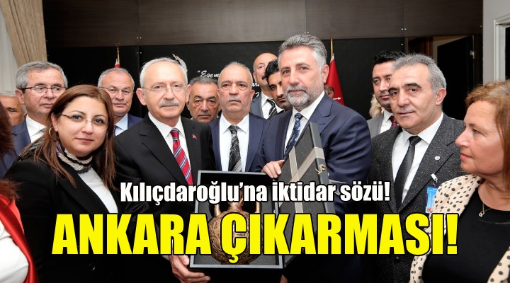 CHP Bayraklı'dan Ankara çıkarması!