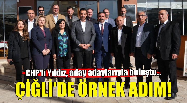 CHP Çiğli Adayı Yıldız'dan örnek adım!