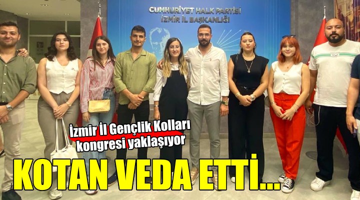 CHP İzmir'de Kotan veda etti