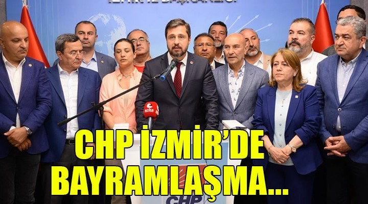 CHP İzmir'de bayramlaşma töreni....