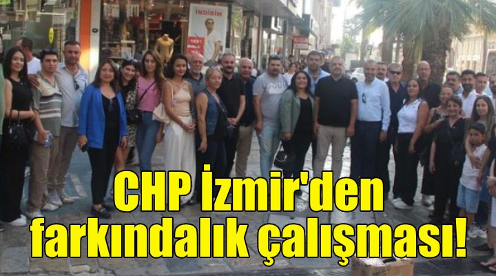 CHP İzmir'den orman yangınları için farkındalık çalışması!