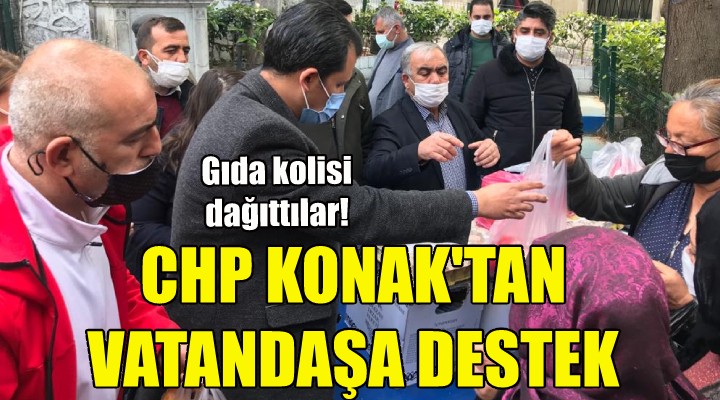 CHP Konak'tan vatandaşa destek!