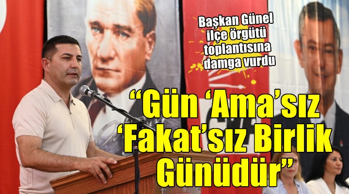 CHP Kuşadası İlçe Örgütü Genişletilmiş Örgüt Toplantısı yapıldı...