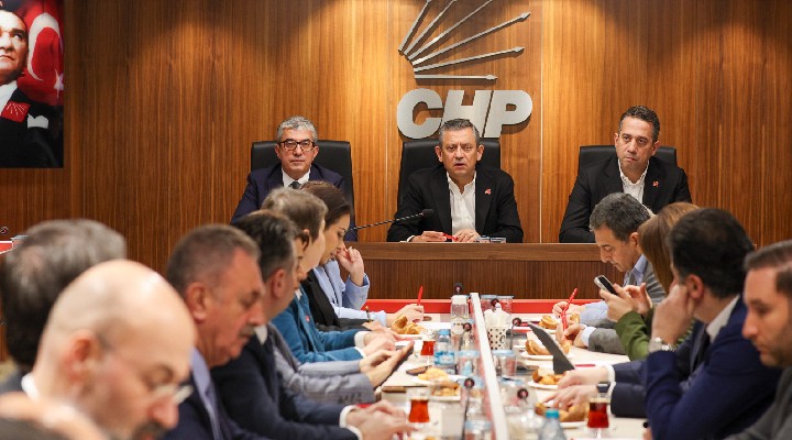 CHP'de kritik toplantı sona erdi... 