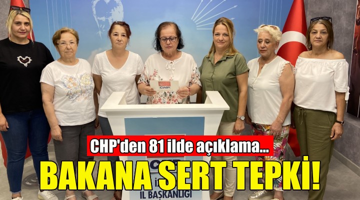 CHP'den Aile Bakanı'na sert tepki!
