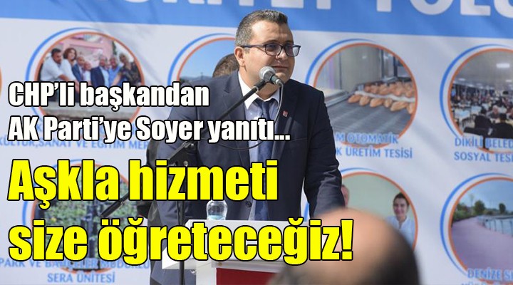 CHP'li Altıparmak'tan AK Partili Şekerci'ye sert Soyer yanıtı...