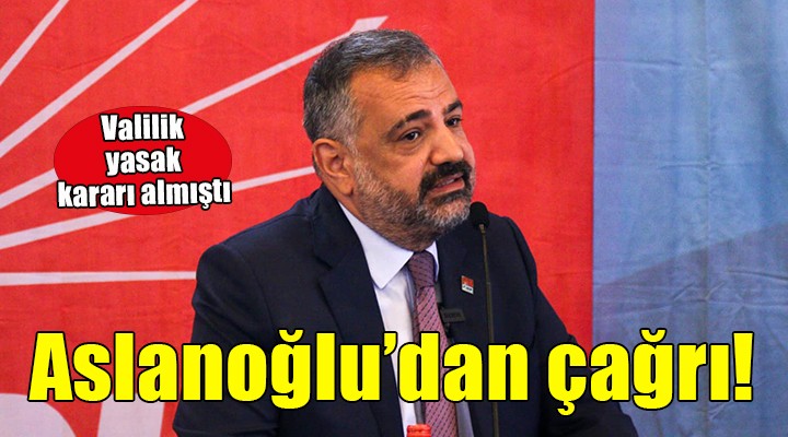 CHP'li Aslanoğlu'dan Alsancak çağrısı...