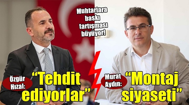 CHP'li Aydın'dan AK Partili Hızal'a 'Şantaj' yanıtı