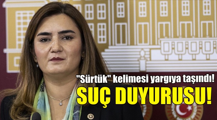 CHP'li Kılıç'tan Erdoğan hakkında suç duyurusu!