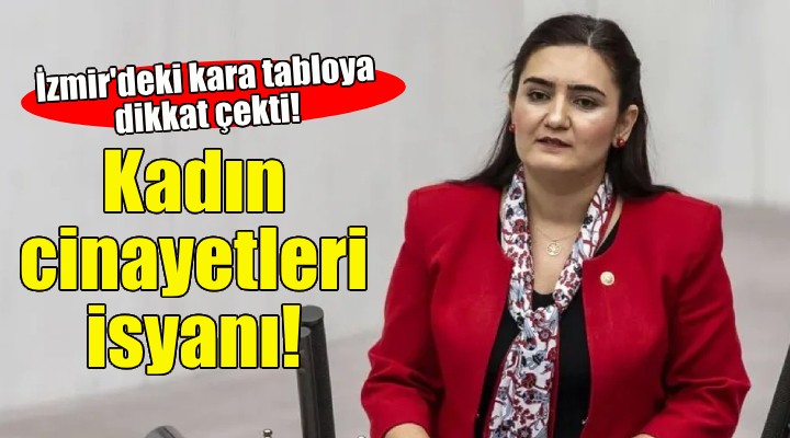 CHP'li Kılıç'tan kadın cinayetleri isyanı!