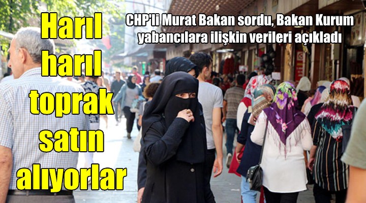 CHP'li Murat Bakan: Yabancılar Türkiye'ye akın ediyor...Afganistan, Mısır, Irak; Seyşeller, Vanuatu, Mikronezya…