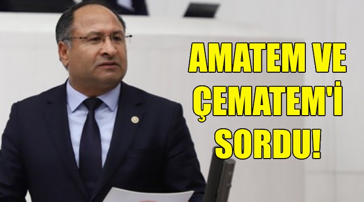 CHP'li Purçu, İzmir'deki AMATEM ve ÇEMATEM'i sordu!