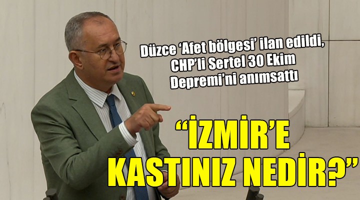 CHP'li Sertel'den Erdoğan'a: İzmirli'ye kastınız nedir?