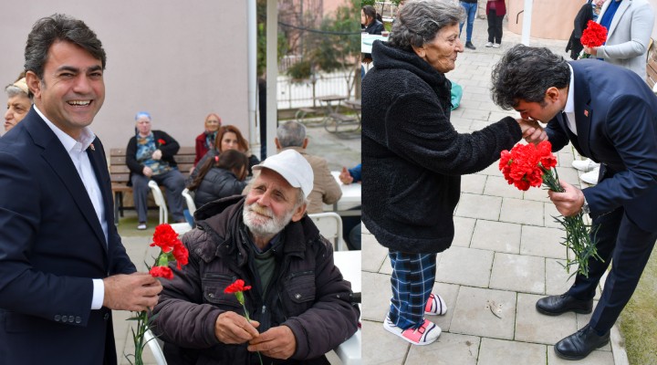 CHP'li Ulaş Aydın'dan huzurevine yeni yıl ziyareti