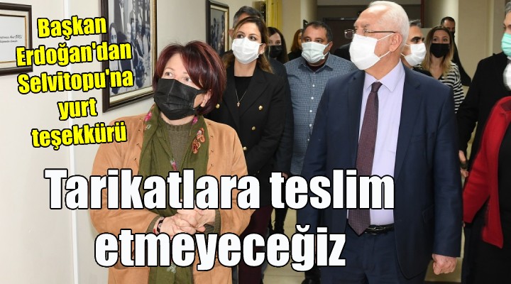 CHP'li başkanlar kız yurdunda buluştu... GENÇLERİMİZ TARİKATLARA TERK EDİLEMEZ