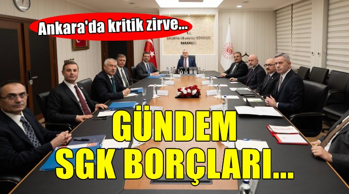 CHP'li başkanlardan kritik ziyaret... GÜNDEM SGK BORÇLARI