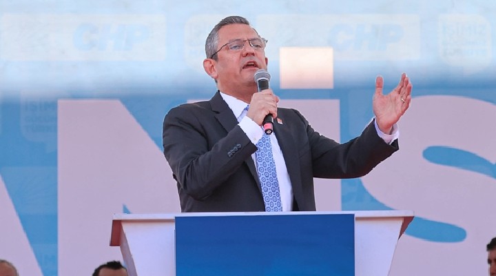 CHP lideri Özel: 