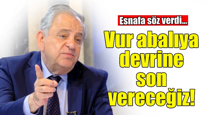 CHP’li Nalbantoğlu: Vur abalıya devrine son vereceğiz!
