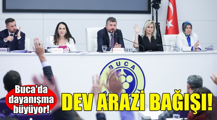 CHP'li Yüzer'den Buca'ya 10 bin metrekarelik arazı bağışı!