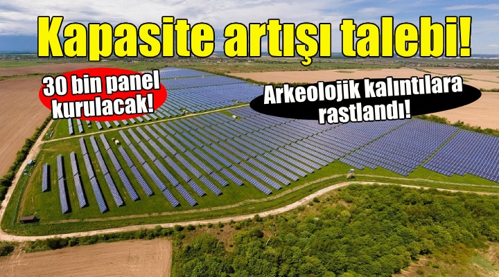 CMS'den GES için kapasite artışı talebi!