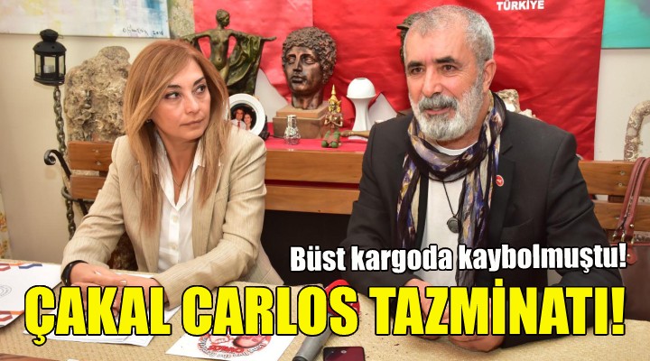 Çakal Carlos büstü için tazminat kararı!