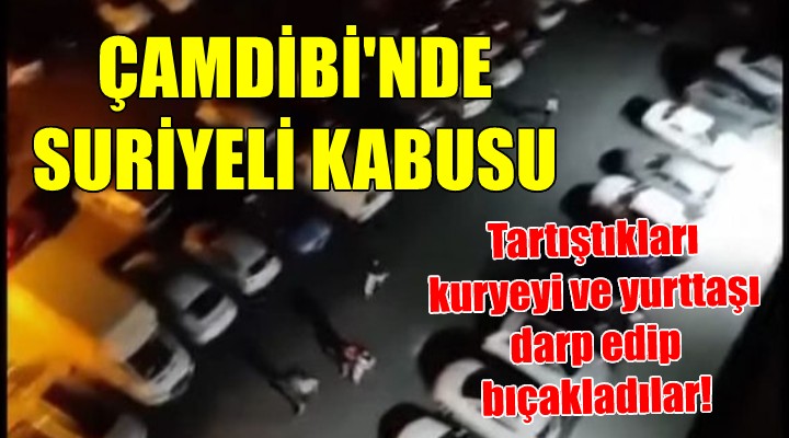 Çamdibi'nde Suriyeli dehşeti!