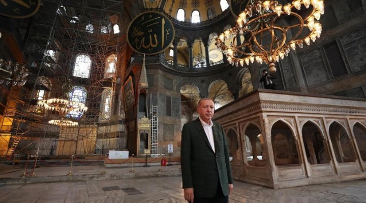 Camiye dönüştürülen Ayasofya'nın tuvaletleri için 1 milyon TL harcanmış