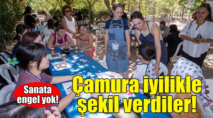 Çamura iyilikle şekil verdiler!