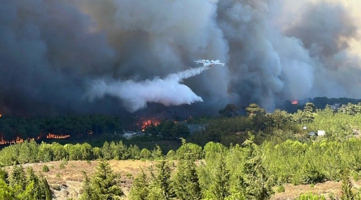 Çanakkale'deki yangın kontrol altına alındı