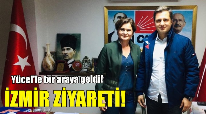 Canan Kaftancıoğlu'ndan İzmir ziyareti!