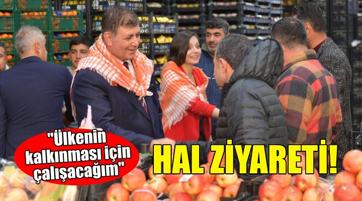 Cemil Tugay'dan hal esnafına ziyaret!