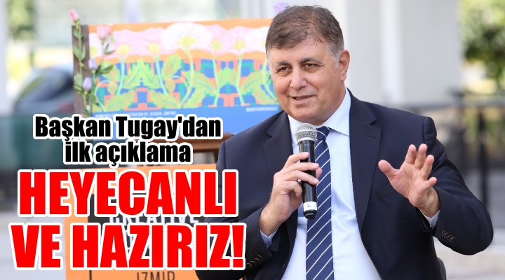 Cemil Tugay'dan ilk mesaj...