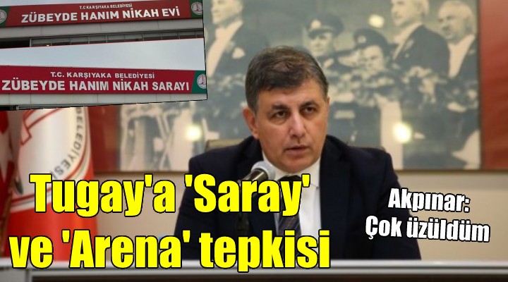 Cemil Tugay'a ‘Arena' ve ‘Saray' tepkisi