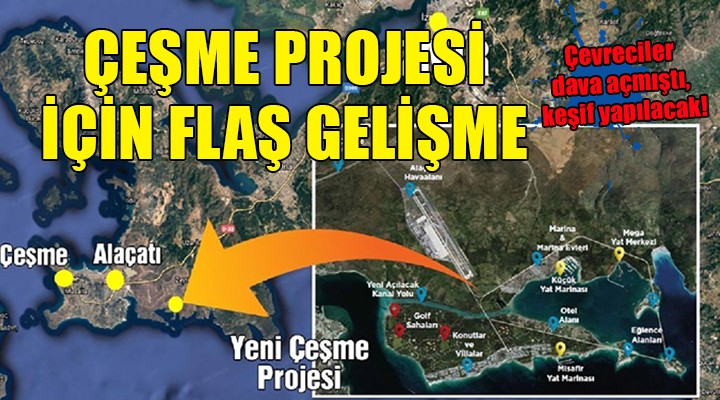 Çeşme Projesi için yeni gelişme...