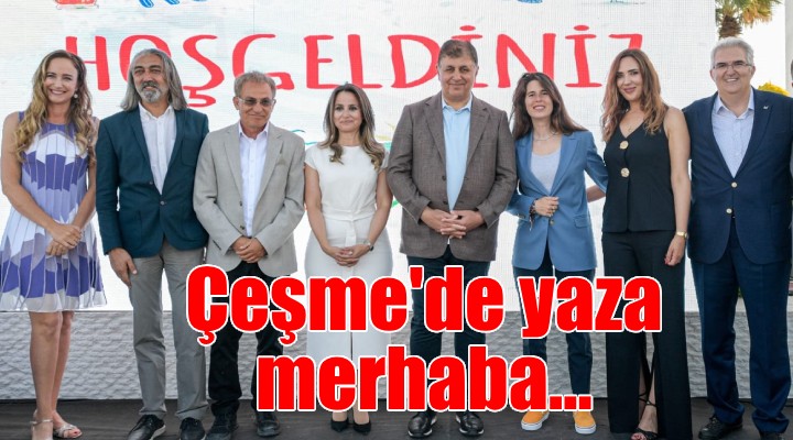 Çeşme'de Yaza Merhaba Kokteyli...