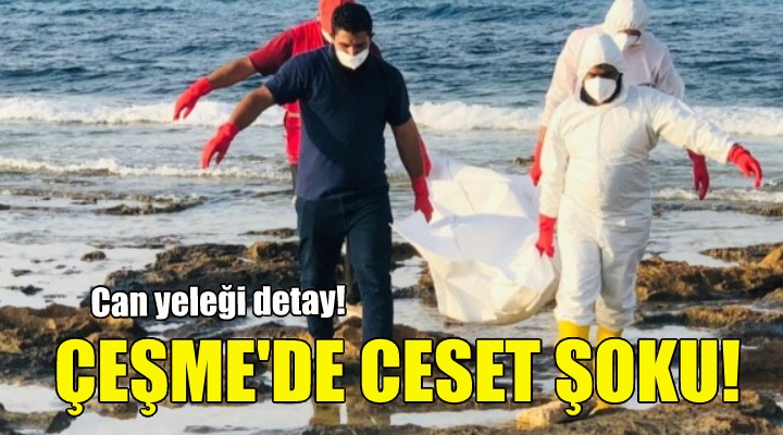 Çeşme'de ceset şoku!