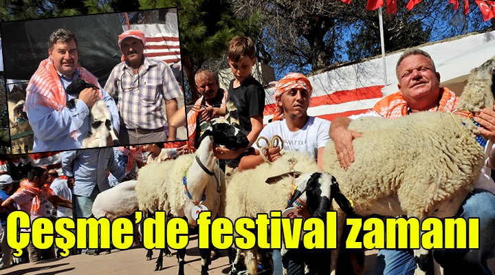 Çeşme'de festival zamanı