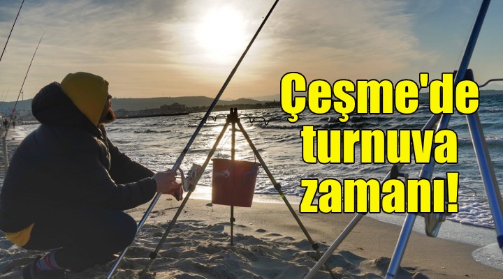 Çeşme'de 4. Surfcasting Balık Turnuvası başlıyor!