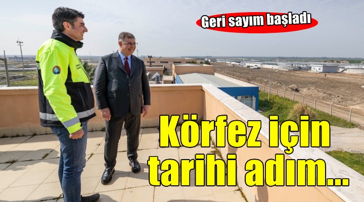 Çiğli Atıksu Arıtma Tesisi'nin 4. fazı için geri sayım başladı