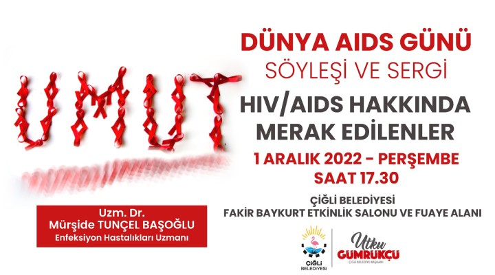 Çiğli Belediyesi’nden AIDS ile mücadele söyleşisi!