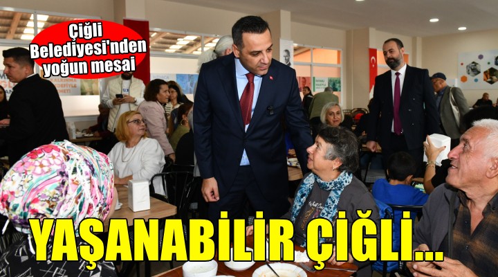 Çiğli Belediyesi'nden daha yaşanabilir bir kent için yoğun mesai...